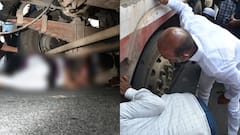 లారీ కింద ప్రమాదవశాత్తు ఇరుక్కున్న యువతి - మానవత్వం చాటుకున్న కేంద్ర మంత్రి బండి సంజయ్