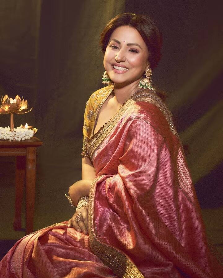 काही दिवसांपूर्वी हिना खानला कर्करोगाचं निदान झालं होतं. सध्या ती उपचार घेत आहे. पण, अशा कठीण प्रसंगी अभिनेत्री आपलं आयुष्य एन्जॉय करत आहे. काही दिवसांपूर्वीच तिनं आपल्या लेटेस्ट फोटोशूटचे फोटो सोशल मीडियावर शेअर केले होते. सध्या हे सर्व फोटो सोशल मीडियावर वेगानं व्हायरल होत आहेत.