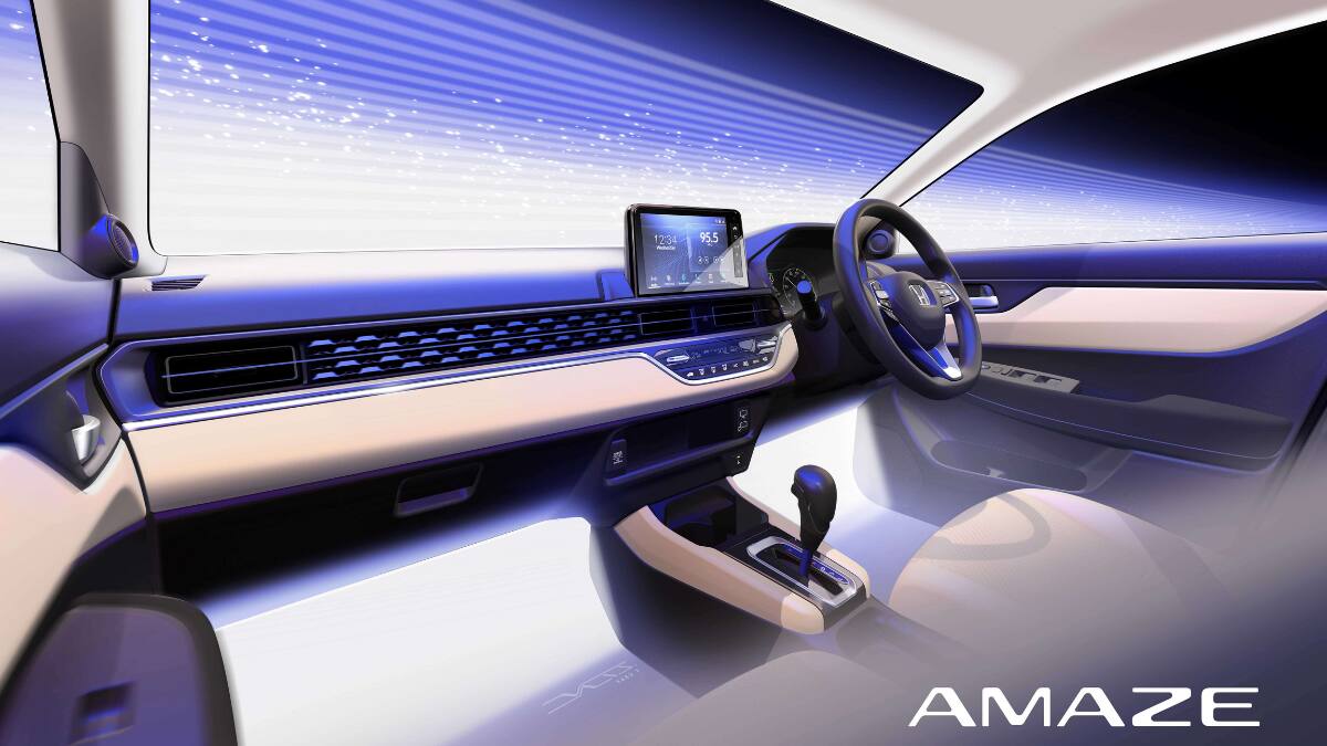 3rd Gen Honda Amaze 2024 New Details Including Interior
