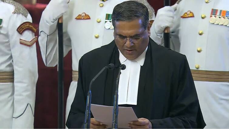 Watch: 51st Chief Justice Of India Sanjiv Khanna Takes Oath At Rashtrapati Bhawan