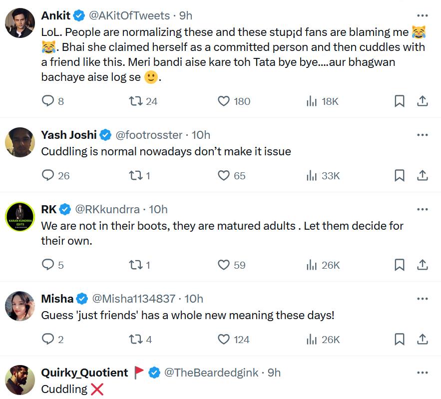 Viral Video: बाहों में बाहें डाल अविनाश संग एक बिस्तर पर सोती दिखीं एलिस, बॉयफ्रेंड कंवर को टैग कर फैंस बोले- ये आपकी गर्लफ्रेंड है?