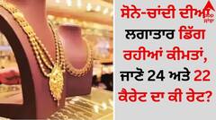 ਸੋਨੇ-ਚਾਂਦੀ ਦੀਆਂ ਲਗਾਤਾਰ ਡਿੱਗ ਰਹੀਆਂ ਕੀਮਤਾਂ, ਜਾਣੋ 24 ਅਤੇ 22 ਕੈਰੇਟ ਦਾ ਕੀ ਰੇਟ?