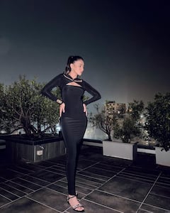 Rakul Preet Stuns In A Black Bodycon Dress; Check Out Pics