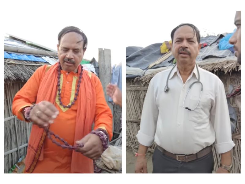 Fact Check: Scripted Video Falsely Shared As 'Hindu Ascetic Caught While Molesting Woman