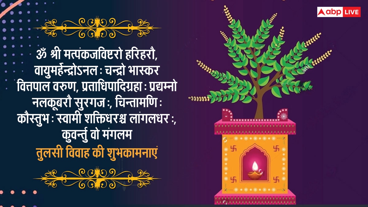 Happy Tulsi Vivah 2024 Wishes: तुलसी विवाह पर प्रियजनों को खास संदेश भेजकर दें शुभकामनाएं