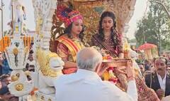 ગોંડલમાં જયરાજસિંહના પરિવાર દ્વારા તુલસી વિવાહનું આયોજન, CM ભૂપેંદ્ર પટેલે ઠાકોરજીની આરતી ઉતારી