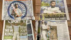 पहले पन्ने पर बड़ी तस्वीर और हिंदी-पंजाबी में हेडलाइन, ऑस्ट्रेलियाई अखबारों में दिखा कोहली का 'विराट' कद