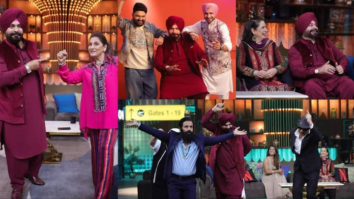 The Great Indian Kapil Show: नवजोत सिंह सिद्धू ने हाल ही में  'द ग्रेट इंडियन कपिल शर्मा' शो से कई सारी खूबसूरत तस्वीरें फैंस के साथ शेयर की हैं. जो अपलोड होते ही वायरल होने लगी है.