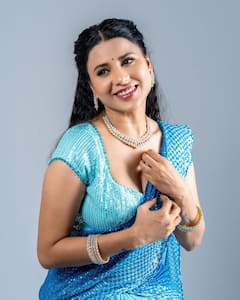 Brahmamudi Hamida: నేలమీద జాబిల్లి అంటే అచ్చం బ్రహ్మముడి 'హమీదా'లా ఉంటుంది