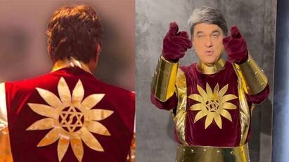 Actor Mukesh Khanna Shaktimaan Teaser Out Now Shaktimaan : தாத்தா வாராரு கதறவிடப் போறாரு... காஸ்டியூம் மாட்டி களத்தில் இறங்கிய சக்திமான்...