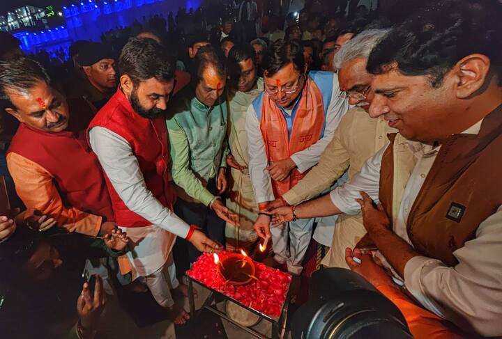 उत्तराखंड के मुख्यमंत्री पुष्कर सिंह धामी आज हरिद्वार दौरे पर रहे, जहाँ उन्होंने विभिन्न कार्यक्रमों में शिरकत की.