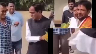 Video: தள்ளி போ.! தொண்டரை காலால் உதைத்த பாஜக தலைவர்.! அதிர்ச்சியளிக்கும் வீடியோ.! எங்கு? என்ன நடந்தது?