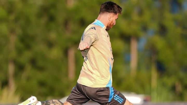 Lionel Messi has reported for the national duty, as Argentina are set to take on Paraguay in their FIFA World Cup 2026 Qualification CONMEBOL Round 11 fixture.