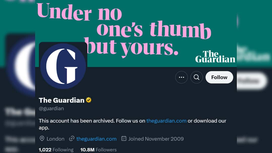 Guardian X Twitter Stop Elon Musk Post Tweet Guardian To Stop Tweeting On Elon Musk-Owned X: Here's Why