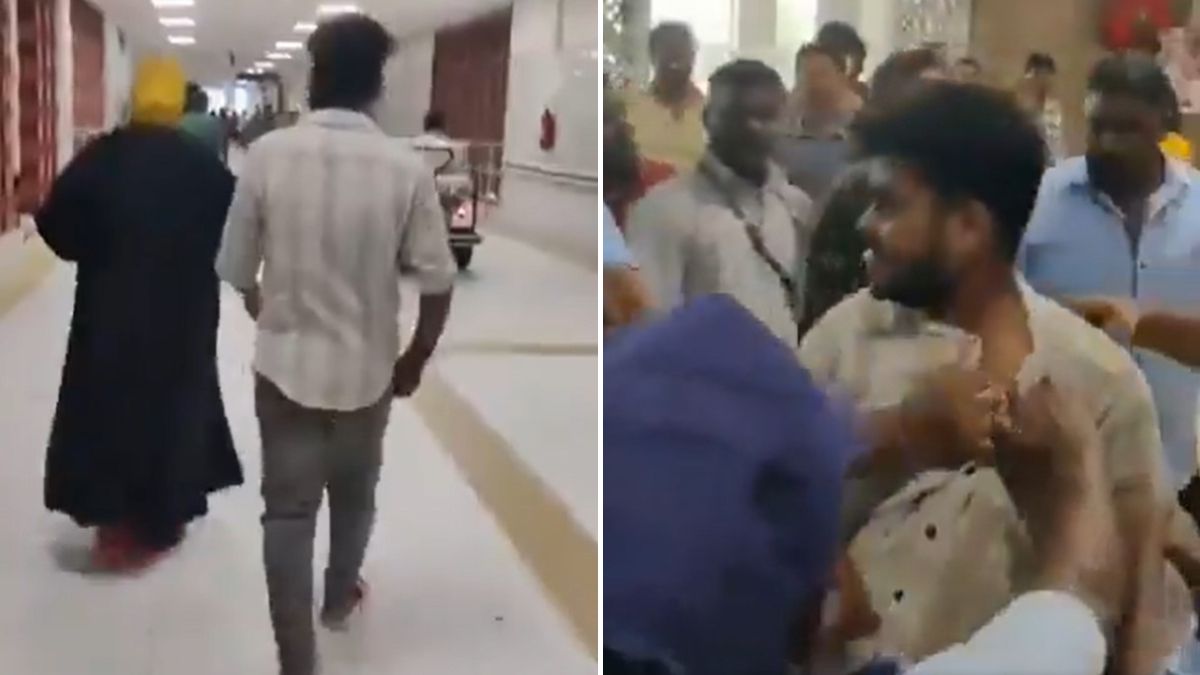 Moment When Chennai Man Was Caught Walking Out Of Hospital After Stabbing Doctor: VIDEO