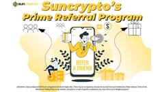 SunCrypto Launches Prime Referral Program: A Unique Opportunity to Earn Passive Income