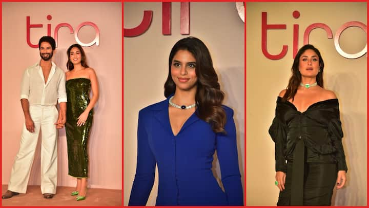 Bollywood Actresses Beauty Brand Event: मुंबई के जियो वर्ल्ड प्लाजा में बॉलीवुड एक्ट्रेसेस इकट्ठा हुईं. यहां एक ब्यूटी प्रोडक्ट का प्रमोशनल इवेंट था जहां सभी एक्ट्रेसेस के अंदाज ने फैंस का दिल जीता.