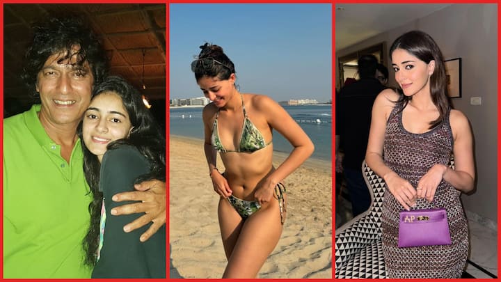 Ananya Panday Bikini Photos: अनन्या पांडे ने बिकिनी में कुछ तस्वीरें शेयर की हैं. इसपर पिता चंकी ने हार्ट इमोजी भेजी और उन्हें यूजर्स ने जमकर ट्रोल कर दिया. इन तस्वीरों पर फैंस रिएक्ट कर रहे हैं.