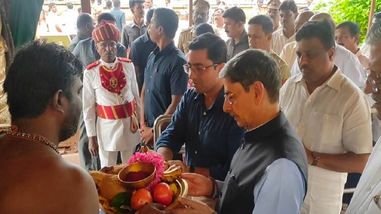 Tamilnadu governor RN Ravi visit Thanjavur Big Temple - tnn வந்தாரு... பார்த்தாரு... சென்றார்: யார்? எங்கே? எதற்கு தெரியுங்களா?