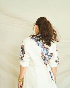 Nayanthara Gives Boss Lady Vibes In Printed Pant Suit; Check Out Pics