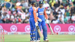 India Set Target Of 220 Runs Against South Africa Tilak Varma Abhishek Sharma IND vs SA 3rd T20 Inning Report Sports News