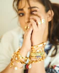 Nayanthara Gives Boss Lady Vibes In Printed Pant Suit; Check Out Pics