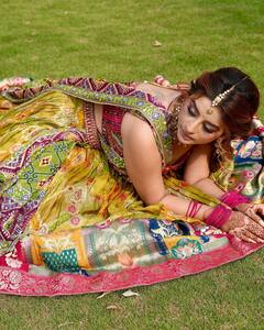 Ankita Dave PHOTO: દેશી કુડી બની અંકિતા દવેએ મચાવી સનસની, તસવીરો પર થયો હાર્ટ ઈમોજીનો વરસાદ