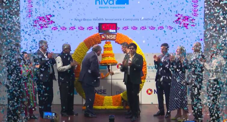 निवा बूपा हेल्थ का आईपीओ 9 फीसदी के उछाल के साथ 80.69 रुपये पर हुआ लिस्ट निवा बूपा हेल्थ का आईपीओ 9 फीसदी के उछाल के साथ 80.69 रुपये पर हुआ लिस्ट
