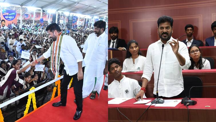 ఎన్‌సీఈఆర్‌టీలో మాక్ అసెంబ్లీ నిర్వహించిన విద్యార్థులు