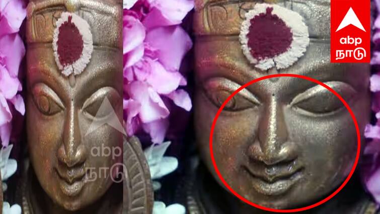 Puducherry Subramaniar Temple as sweat dripped from the face of the Murugan statue tnn முருகன் முகத்தில் கொட்டிய வியர்வை துளிகள்; பரவசத்தில் அரோகரா கோஷம் எழுப்பிய பக்தர்கள்