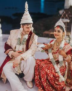 Sreejita De Gets Married Again To Michael Blohm-Pape In Bengali Ceremony In Goa. See Wedding Pics