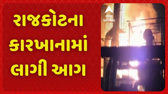 Rajkot Fire News :બોઈલરના ઓઈલનો પાઈપ ફાટતા કારખાનામાં લાગી ભયંકર આગ.. ધુમાડાના ઉડ્યા ગોટેગોટા