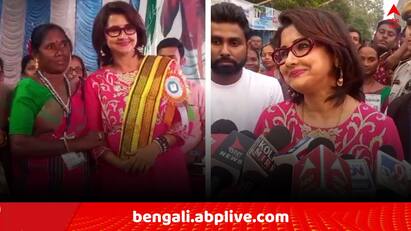 Hooghly News TMC MP Rachana Banerjee gives reaction on Kartik Puja 2024 and Tab scam Rachana On Kartik Puja 2024: আমার বাড়িতে কোনদিনও কার্তিক ঠাকুর পড়েনি ! জানালেন হুগলির সাংসদ রচনা