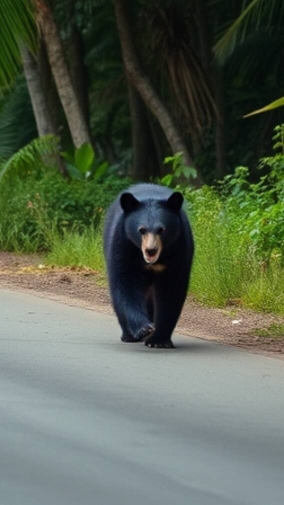 ఊరి మీదకొచ్చిన ఎలుగుబంట్లు