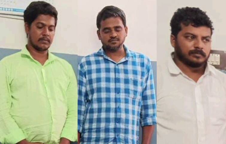 acting driver includes three person arrested theft y car, jewels, cash amount theni Theni Robberry news : 30 சவரன் நகை, பணம், கார் கொள்ளை.. முதலாளியின் வீட்டில் கைவரிசை