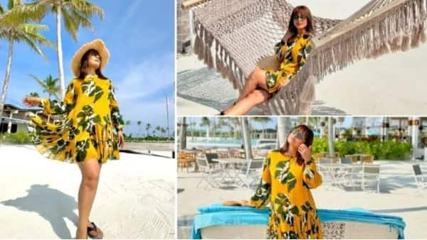 Hina Khan Maldives Photoshoot : अभिनेत्री हिना खान सध्या कॅन्सरवरील उपचार घेत आहे. ती मन प्रसन्न राहण्यासाठी अधूनमधून फिरण्याचा आनंद घेताना दिसत आहे.