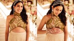 अनंत अंबानीची पत्नी राधिका मर्चंटच्या प्रेग्नेंसीची चर्चा, अंबानी कुटुंबाच्या मोठ्या सूनेच्या प्रेग्नेसी लूकचे फोटो व्हायरल