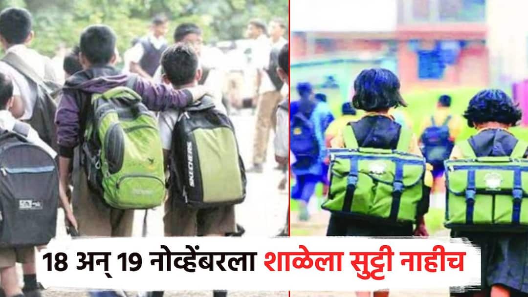 Schools in the state have no holiday on November 18 and 19 due to elections Clarification of Education Commissioner maharashtra Maharashtra Election 2024 निवडणुकांमुळे राज्यातील शाळांना 18, 19 नोव्हेंबरला सुट्टी नाही; शिक्षण आयुक्तांचं स्पष्टीकरण