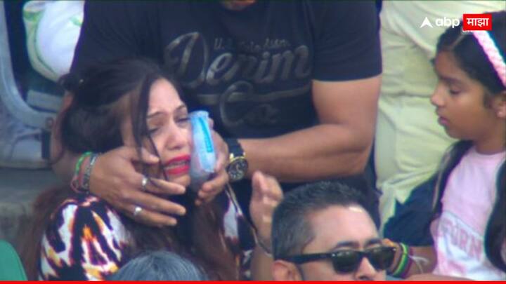 तिच्या जबड्याला जबरा मार बसला. त्यावेळी ती रडत होती.