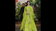 Green Mehendi Ethnic Outfits Of Bollywood Divas For This Wedding Season