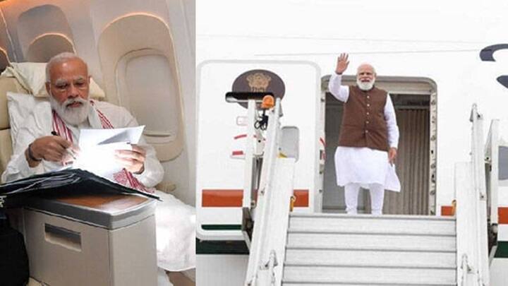 PM Modi aircraft experienced a technical snag causing some delay in his return to Delhi மோடியின் விமானத்திற்கு தொழில்நுட்ப கோளாறு.. பதறிய பாதுகாப்பு அதிகாரிகள்.. பிரதமருக்கு என்னாச்சு?