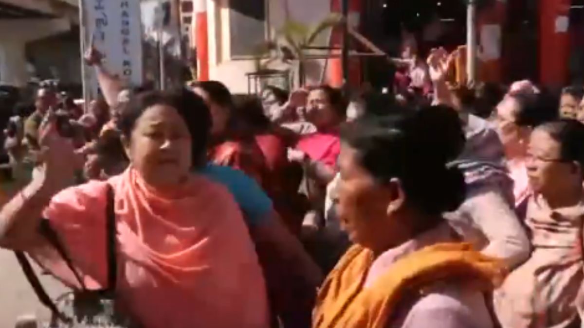 Manipur: Protests Break Out In Imphal After Recovery Of Bodies Of Suspected Kidnapping Victims