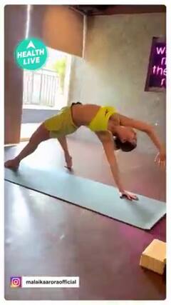 Malaika Arora’s Fitness Secrets, A Glimpse into Her Intense Workout Routine | Health Live
