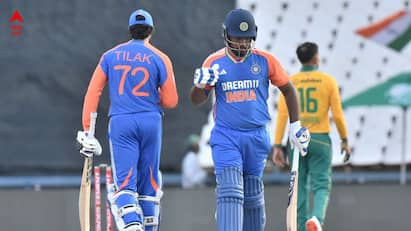 IND vs SA 4th T20I Tilak Varma Sanju Samson hundred help India win series create multiple records