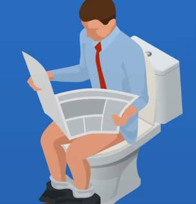 ਟਾਇਲਟ 'ਚ ਫੋਨ ਜਾਂ ਮੈਗਜ਼ੀਨ ਹੋਣ ਕਾਰਨ ਲੋਕਾਂ ਦਾ ਧਿਆਨ ਭਟਕ ਜਾਂਦਾ ਹੈ, ਬੈਠਣ ਦਾ ਸਮਾਂ ਵਧ ਜਾਂਦਾ ਹੈ ਅਤੇ ਮਾਸਪੇਸ਼ੀਆਂ 'ਤੇ ਦਬਾਅ ਪੈਂਦਾ ਰਹਿੰਦਾ ਹੈ, ਜਿਸ ਨਾਲ ਸਮੱਸਿਆਵਾਂ ਪੈਦਾ ਹੋ ਸਕਦੀਆਂ ਹਨ।