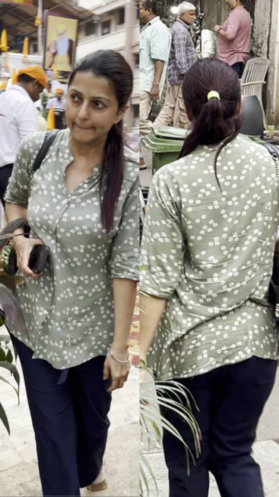 गुरूद्वारे के बाहर सिंपल लुक में नजर आईं सलमान की ये एक्ट्रेस