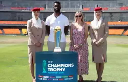 champions trophy tour icc diverts from pok trophy tour india set for January new schedule Pakistan  Champions Trophy Tour: ICC એ ચેમ્પિયન્સ ટ્રોફી ટૂરનું નવું શેડ્યૂલ જાહેર કર્યું, જાણો ટ્રોફી ક્યારે આવશે ભારત 
