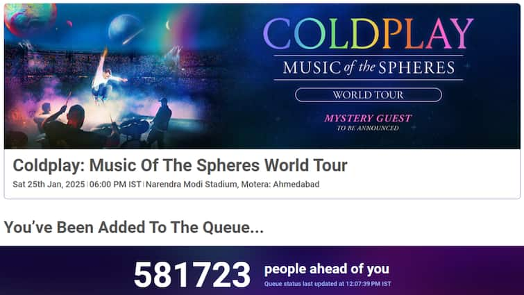 Coldplay Ahmedabad Concert Booking Begins On BookMyShow: Top Tips To Land Your Ticket Purchase