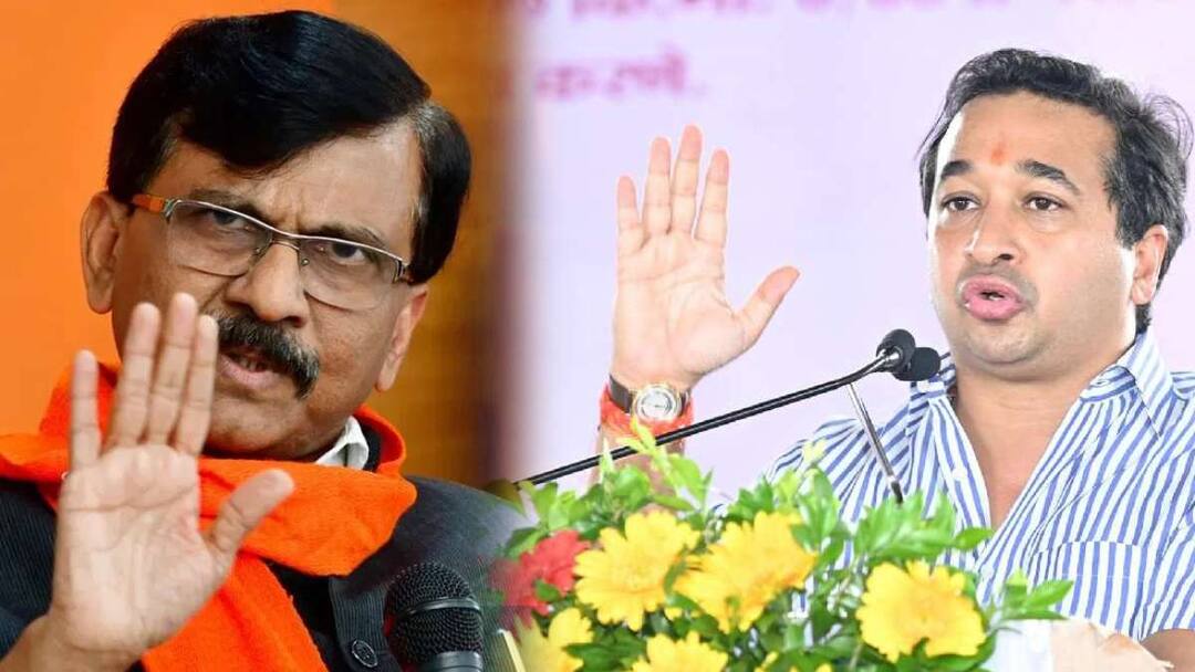 Nitesh Rane criticized on the issue of vote jihad over devendra fadnavis statement Maharashtra Election 2024 mahayuti maharashtra politics marathi news Nitesh Rane :....तर संजय राऊत आणि कसाब यांच्यात फरक तो काय? व्होट जिहादच्या मुद्द्यावरून नितेश राणेंची बोचरी टीका