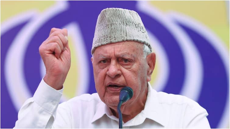 Farooq Abdullah Meets Tourists In Pahalgam After Terror Attack, Calls To Uproot Terrorism